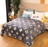 All-match Flannel Blanket Thickening Milk Velvet Blanket Lunch Break Air Conditioning Blankets Flannel Factory Wholesale