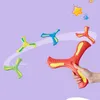 어린이 부메랑 소프트 3 잎 교차 성인-키드 대화식 야외 장난감 초기 교육 퍼즐 압축 선물