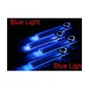 Luci decorative 4 in 1 12V Interni auto Atmosfera Decorazione Lampada Azzurro Consegna a goccia Automobili Motociclette Illuminazione Accesso Dht2L