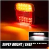 Autokoplampen Lamp 26Led Dompelpompen Trailerlichten Stop Staart Richtingaanwijzer Kentekenplaat Voor Boottrailers Vrachtwagen Rv Bbs D Dhk8Y