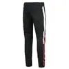 Herenjeans Heren Lente en Herfst Casual Gestreept Stretch Zwart Slank Lang Grote maat 28-42307v