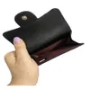 Portafogli MINI Design Caviale Nero Uomo Donna Porta carte Hardware GoldSilver Porta carte di credito in vera pelle Con scatola 99277q