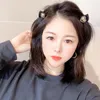 ヘアクリップ韓国ピンレトロボウラインストーンパールクリップシンプルな気質スクエアミニクローヘアピン女性の女の子のためのヘアピン