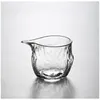 Wine Glasses Wholesale Tea Set Insulation Thickening Creative Cup Ware Borosilicate Glass Transparent Fair Mug Pitcher