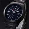 CWP Curren Fashion Men Watches Full Steel Wristwatch Classic Business Man Clock Casual Military Quartz Calender Watch Reloj245j