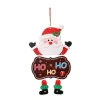 Paper Christmas Ornaments Board Door Window Hanging Pendant Welcome Merry-christmas Boards Xmas Decortaions Santa Claus Snowman s