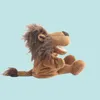 Puppets 30CM cartoon animal hand puppet lion infant finger plush toy child parent-child storytelling props for baby gifts 230919