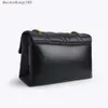 Kurt Geiger London Kensington XXL 38 cm weiche Lederhandtaschen, luxuriöse schwarze Ketten-Umhängetasche, große Cross-Body-Geldbörse und TascheGh