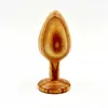 Toy Massager China Factory Price Wood Anal Plug Masturbation Vuxna Big Ass för män och kvinnor