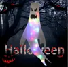 51 tum Halloween Ghost Windsocks Led Light Up Ghost Hanging Decorations Flag Wind Socks For Home Yard Outdoor Decor Party Supplies