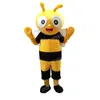 Halloween Bee Mascot Costume High quality Cartoon Character Outfits Christmas Carnival Dress suits Adults Size Birthday Party Outdoor Outfit