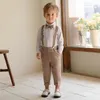 Ternos flor meninos verão luxuoso vestido de aniversário bebê crianças beaufitul pograph terno crianças formal casamento desempenho smoking wear 230918