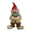 Decorative Objects Figurines the Golfer Holding Golf Garden Gnome Large Outdoor Statue 14"H 230919