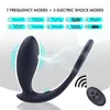 Adult Massager Prostate Stimulator Anal Vibrator Toy for Men Plug Delay Ejaculation Penis Ring Wireless Butt Artificial Cunt