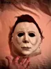 Anderes Event Partyzubehör Cafele Halloween 1978 Michael Myers Maske Horror Cosplay Kostüm Latexmasken Halloween Requisiten für Erwachsene Weiß Hohe Qualität Q230919