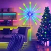 LED Strings Party Fireworks LED Strip Lights Bedroom Music Synchronized 5050 SMD APP Control Firework LED Light for Party Holiday Decor HKD230919