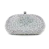 イブニングバッグXiyuan Lady AB Silver Shinny Crystal for Women Wedding Party Stones Gold Clutch Bag Purse Clutches230918