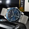 Nouvelle promotion mode hommes montres marque en acier montre classique Relogio Masculino or hommes chronographe cocktail couleur série entièrement en acier inoxydable