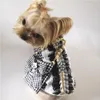 Luxe Chihuahua Geruite Jurk Hondenkleding voor Kleine Honden Huisdieren Kleding Yorkshire Schattig Vest Franse Bulldog Kostuum XS-3XL T200713017