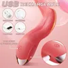 Seksspeeltje Massager Licklip 10 Modi Stimulator Tong Likken Vibrators g Spot Clitoris Dildo Tepel Masturbator voor Vrouwen