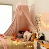 Crib Netting łóżko dla dzieci komar wiszący namiot dekoracja z baldachimem Zasłony tiulowe do sypialni Play House dla dzieci pokój dla dzieci 230918