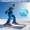 Skibril Kind Dubbele Lagen UV400 Antifog Grote Bril Skiën Masker Snowboard Kid Sneeuw Draagbare Helm 230918