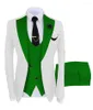 Men's Suits Men Coat Business Formal Slim Fit Suit Set Party Vest Pants Wedding Blazer 3PCS