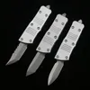 DQF Version US Italian Style Hellhound Knife Mini-M Self Defense Tactical D2 Blade 6061-T6 Aluminum Handle EDC Outdoor Camping Fighting Knives