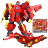 Фигурки игрушек est Mini Force 2 Super Dino Power Transformation Robot Toys Фигурки MiniForce X Deformation Dinosaur Toy 230918