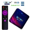 H96 max v11 smart tv box android 11 4gb 32gb 64gb ram rockchip 3318 4k google 3d vídeo bt4.0 4k media player conjunto caixa superior oferta dropshipping