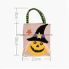 Inne świąteczne materiały imprezowe 26x15 cm Halloween lniane torba z dyniami worki do przechowywania 4 style Halloweens Dekoracja torebka T9I001 DHE7B