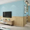 Wall Stickers 10Pcs 7770cm 3D Faux Brick Bedroom Home Decor Waterproof Self Adhesive Living Room Wallpaper 230919