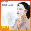 Outils de nettoyage Accessoires Masque électronique EMS Lifting du visage Masseur de vibrations Masque éclaircissant Masque de beauté Machine Hydratant Masque anti-rides 230918