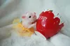 Dockor 4,5 tum realisitc Pig Doll 11cm Bed Silicone Accessories Toy Cute Lifelike Piglet Doll Decompression Toys 230918