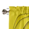 Gardin gul grå gradient geometrisk abstrakt korta gardiner kök café vin skåp garderob fönster liten heminredning