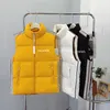Erkekler 23SS Kış Ceket Tasarımcı Yelekleri Kapşonlu Mens Puffer yelek kış unisex Çift Bodywarmer Bayan Ceket Kolsuz Açık Sıcak Kalın Gilet