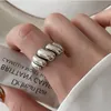 웨딩 반지 여우 폭스 애호가 패션 파란 지르콘 약혼 반지를위한 약혼 반지 빈티지 수제 불규칙적 인 기하학적 파티 보석 선물 230918