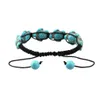 Charm Bracelets Bohemian Womens Turquoise Turtle Black Hand Woven Braided Rope Adjustable Bangle For Uni Men S Fashion Jewelry Drop De Dhca2