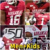 Arkansas Football Jersey 9 Greg Brooks Jr. 5 Jeremiah McFadden Treylon Burks Jefferson Brooks Ellis Mens Mens Kids College Jerseys 150th