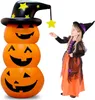 Outros suprimentos para festas de eventos Halloween Pumpkin Man Tumbler suporte inflável 230919