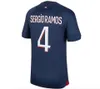 MBAPPE HAKIMI Soccer Jersey 23 24 Dembele Hernandez Ugarte Mendes Ekitike 2023 2024 Maillots de football Chemise Verratti Hommes Enfants Kit Uniformes ENFANT Asensio