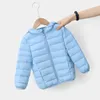 Down Coat Children White Duck Down Boys Jackets Kids Coat For Girl Fall Winter Candy Color Warm Clothes 1-16 Yrs Teen Light Coat 230919