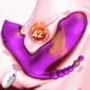 Massager zabawek seksualnych 3 w 1 wibrator frajerski dla kobiet 7 tryb wibrujący anal pochwy stymulator samica wibratory erotyczne