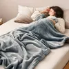1pc düz renkli elektrikli ısıtmalı battaniye, yumuşak sıcak atış battaniyesi şekerleme pazen battaniyesi kanepe kanepe ofis yatağı, tüm sezon için çok amaçlı battaniye, 72*82.7inch