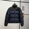 Erkekler Down Parkas Erkekler Kış Moda Modaya Düzenli Parkas Pamuklu Pad Peks Çift Kalınlaştırılmış Kısa Yastıklı Ceket Günlük Stand Yakası Sıcak Erkekler Ceket T230919