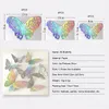 Wall Stickers 12pcs Suncatcher Sticker 3D Effect Crystal Butterflies Beautiful Butterfly for Kids Room Decal Home Decoration 230919