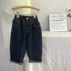 Completi di abbigliamento Completo di jeans per bambini Autunno Ragazzi e ragazze Completo di jeans a maniche lunghe casual Pantaloni da bambino Set di due pezzi 230918
