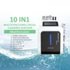 Professionell 10 i 1 Hydra Dermabrasion Oxygene Jet Peel Hydra Peeling Deep Cleaning Clear Blackheads Ta bort Acne Spot Removal Aqua Facial Peel Ultrasonic