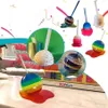 Party Favor Realistic Artificial Lollipop Melting Ice Cream Model Ornament Harts Popsicle Sculpture Decor Crafts For Summer Home317J