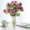 Fleurs décoratives Bouquet de Simulation de pissenlit de grande valeur, ornements de fleurs de bureau de Restaurant haut de gamme, fournitures de décoration chaleureuse pour la maison